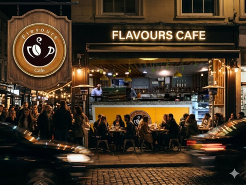 Flavours Cafe outlet exterior